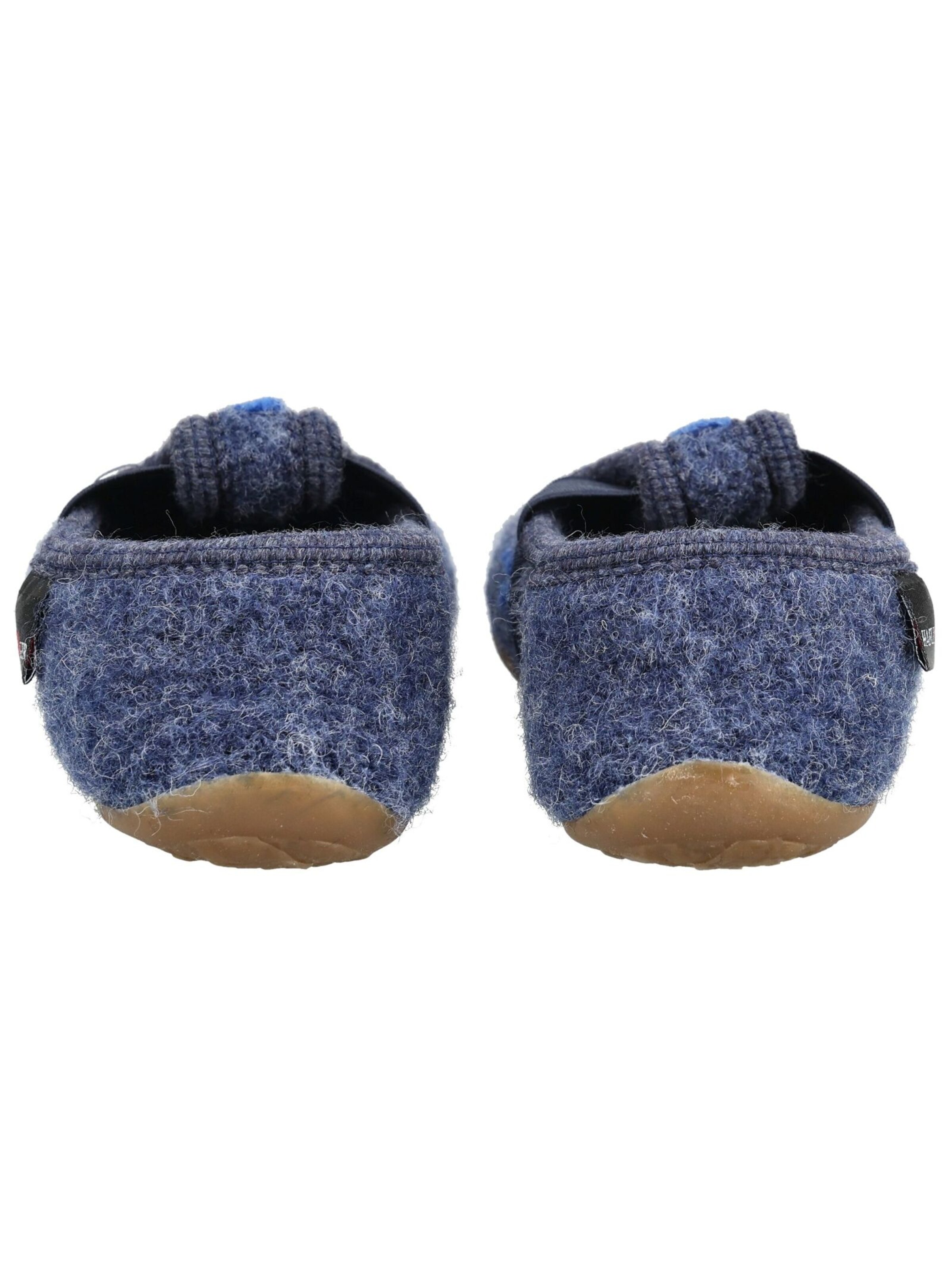 Pantoufle HAFLINGER en bleu