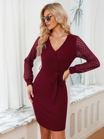 Yesfashion Kleid in Rot