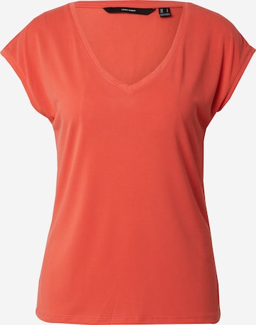 T-shirt 'VMFilli' VERO MODA en rouge : devant