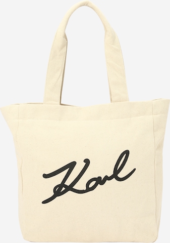 Karl Lagerfeld Shopper i beige: forside