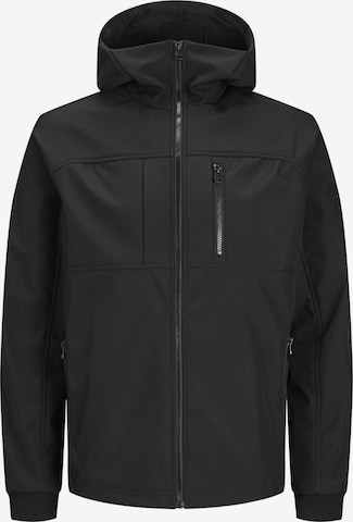 JACK & JONES Funktionsjacke in Schwarz: predná strana