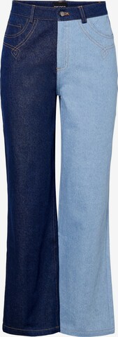 PIECES Wide Leg Jeans 'Lena' i blå: forside