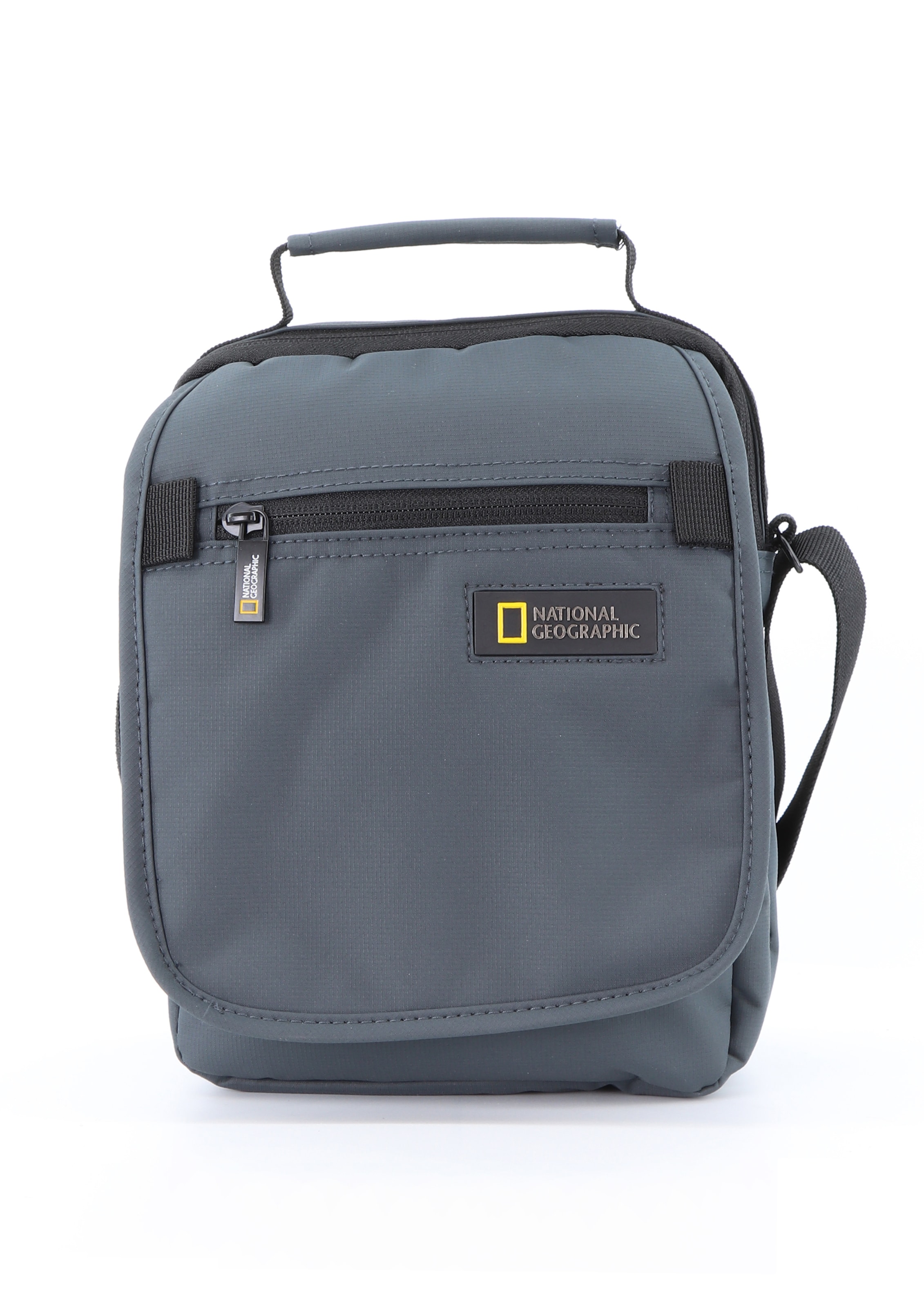 National Geographic Schultertasche 'Mutation' in Grau: Vorderseite