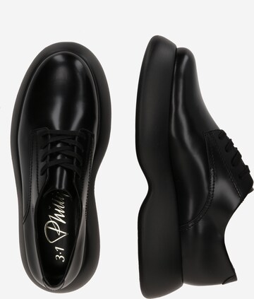 3.1 Phillip Lim - Zapatos con cordón 'MERCER- DERBY' en negro