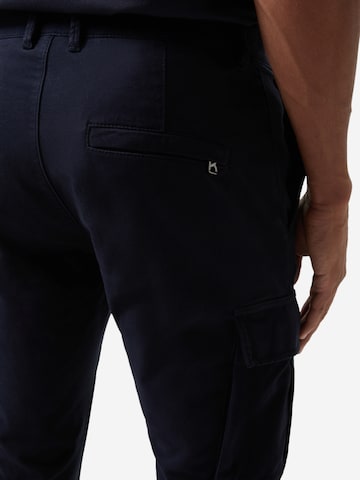 BOGNER Loose fit Cargo Pants 'Bruno' in Blue