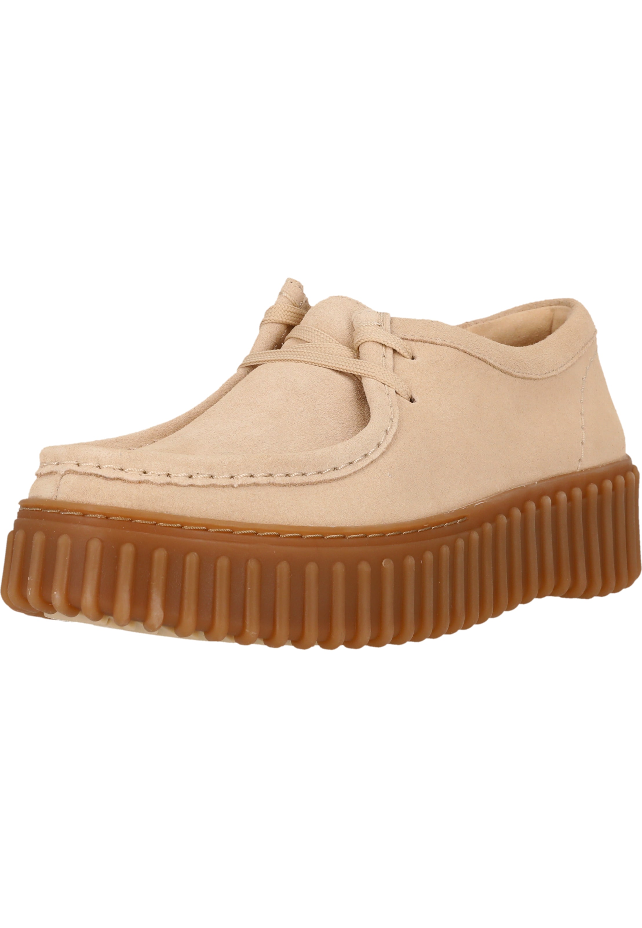 CLARKS Mokassin 'Torhill Bee' in Beige: Vorderseite