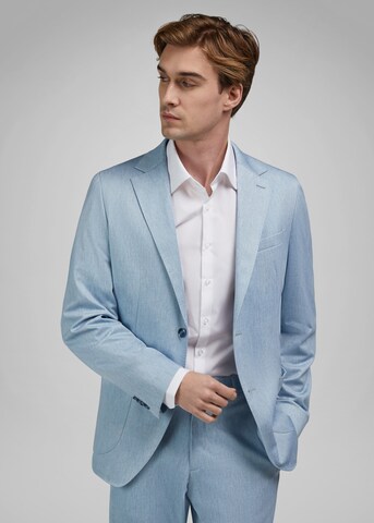 HECHTER PARIS Regular fit Business-colbert 'MODERN FIT' in Blauw: voorkant