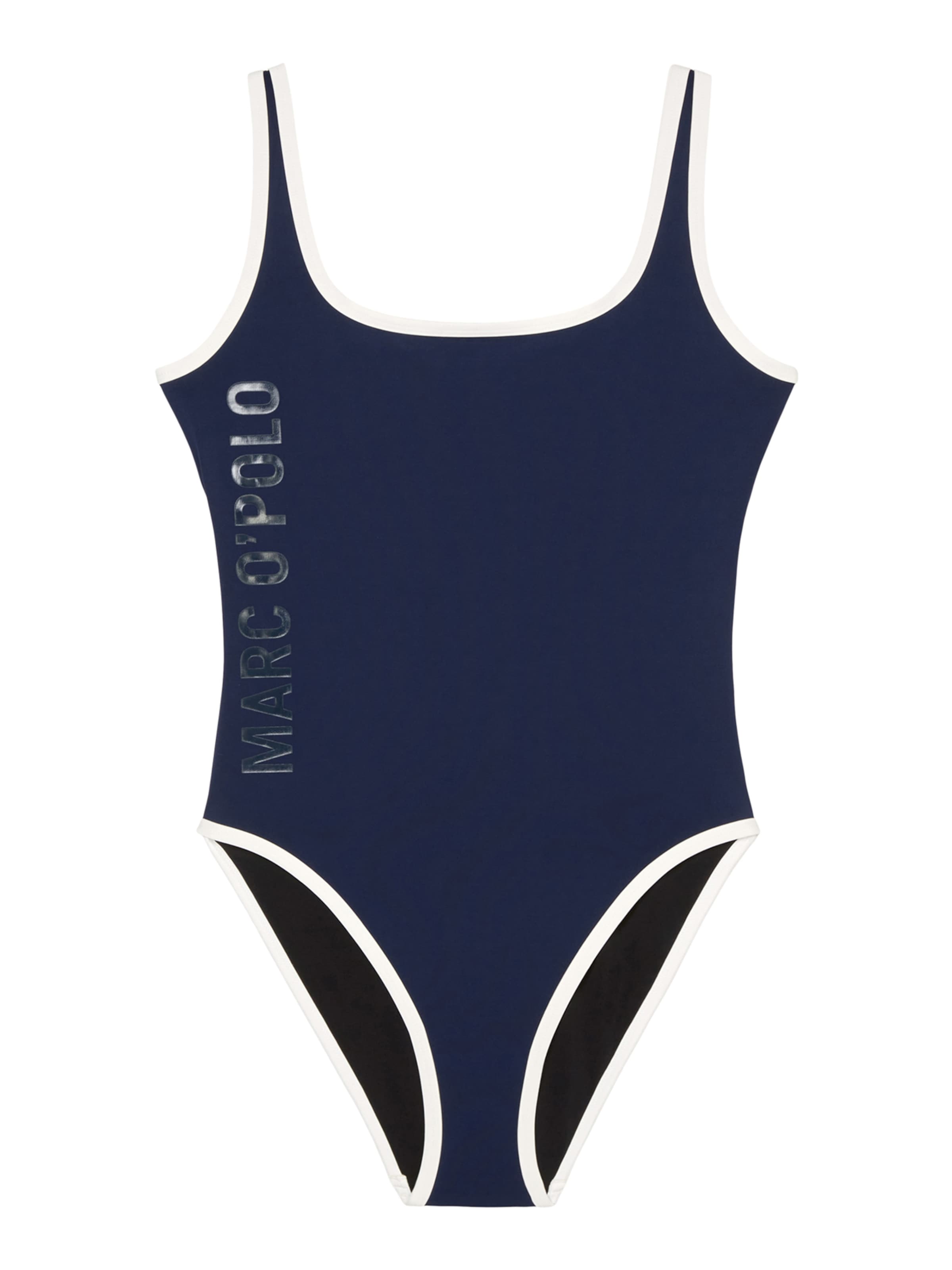 Bustier Maillot de bain ' High Shine ' Marc O'Polo en bleu : devant