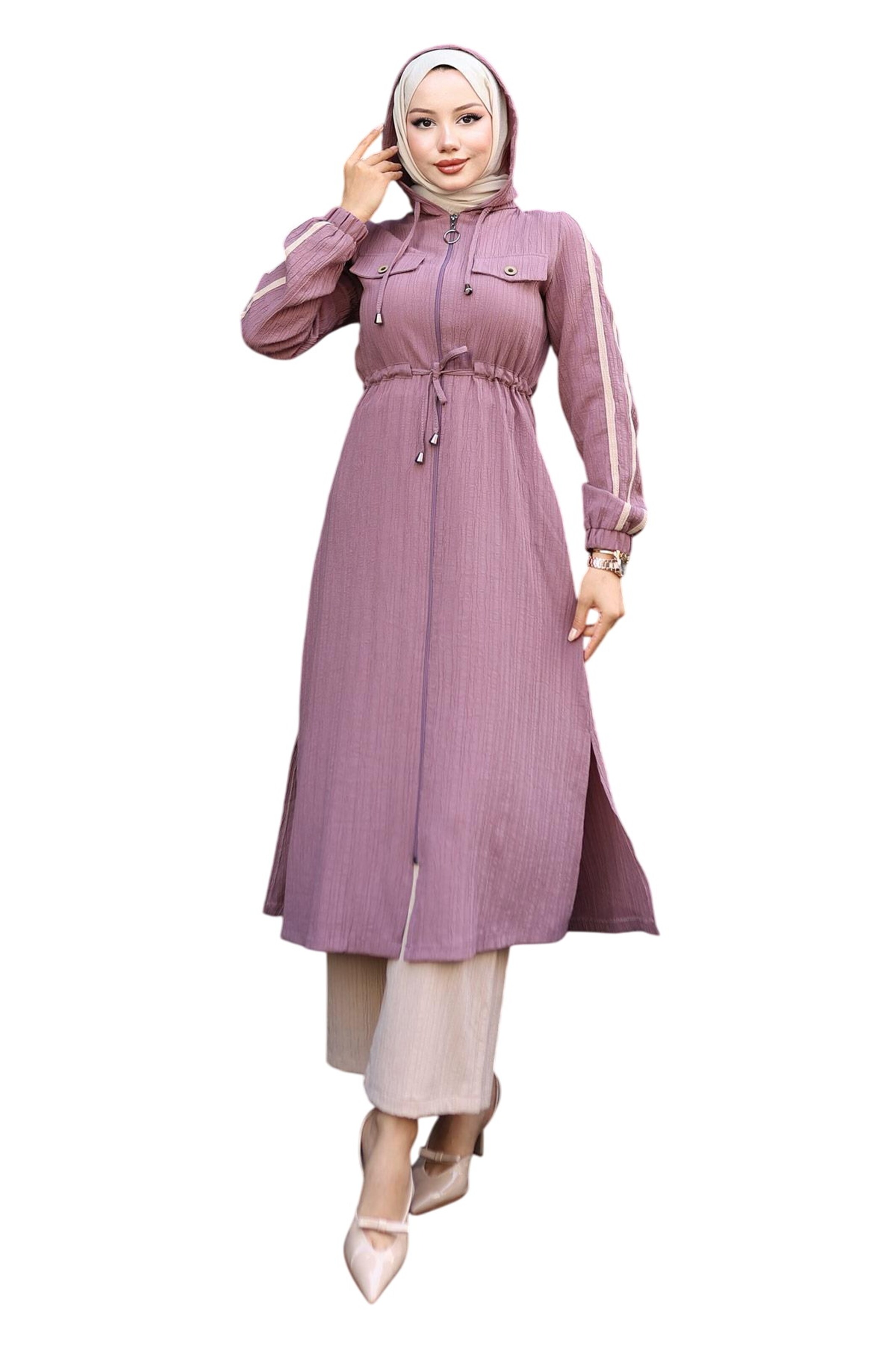 MODAMIHRAM Broekpak in Roze: voorkant