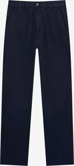 Pull&Bear Pantalon chino en bleu marine, Vue avec produit