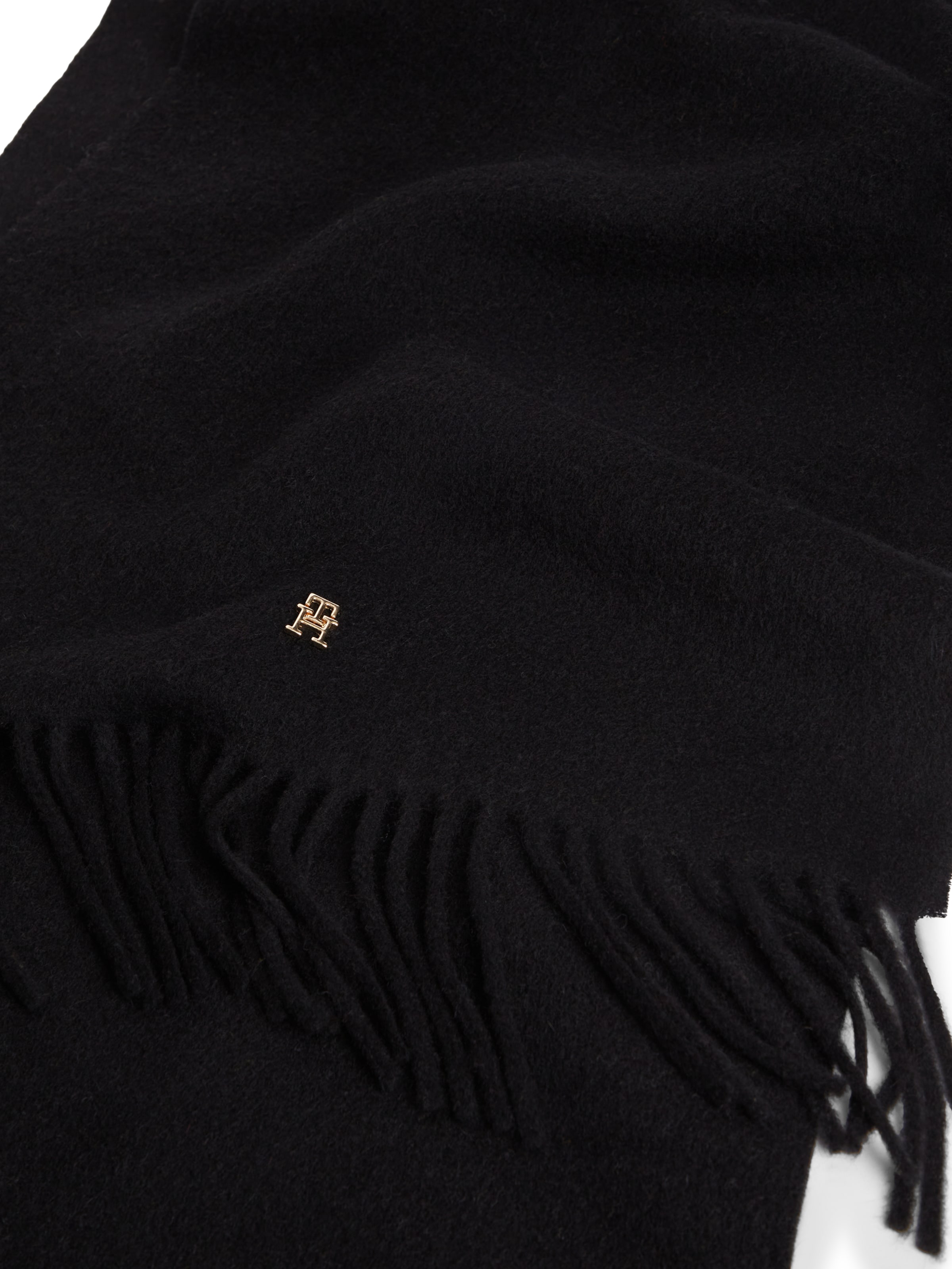 TOMMY HILFIGER - Chal 'ELEVATED CHIC' en negro