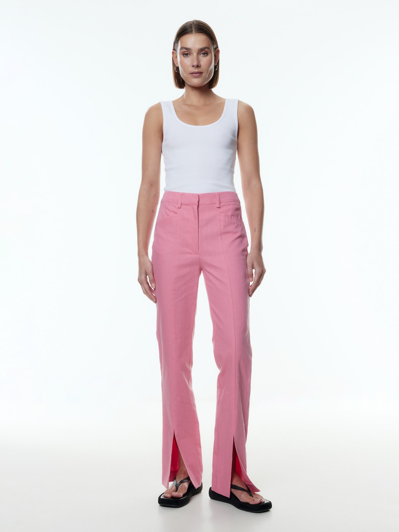 EDITED Producten Broek 'Ejla' Pink