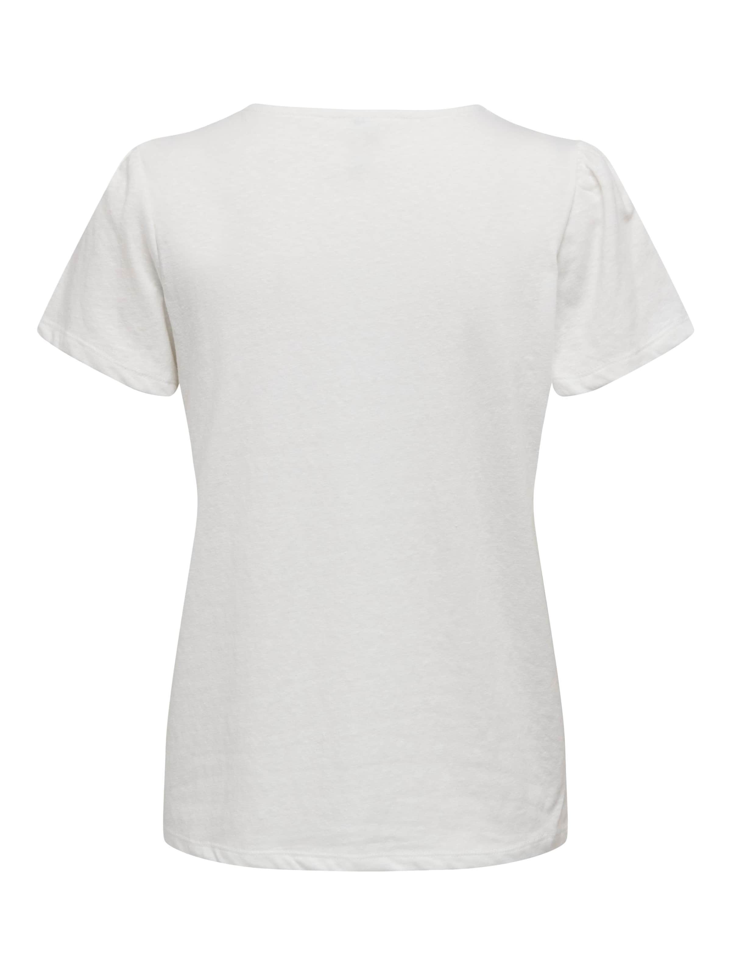 Maglietta 'ONLBenita' di ONLY in bianco