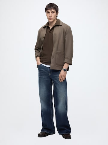 Calvin Klein Jeans Wide Leg Farkut 'CHELSEA' värissä sininen