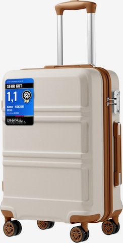 Kono Cart in Beige: front