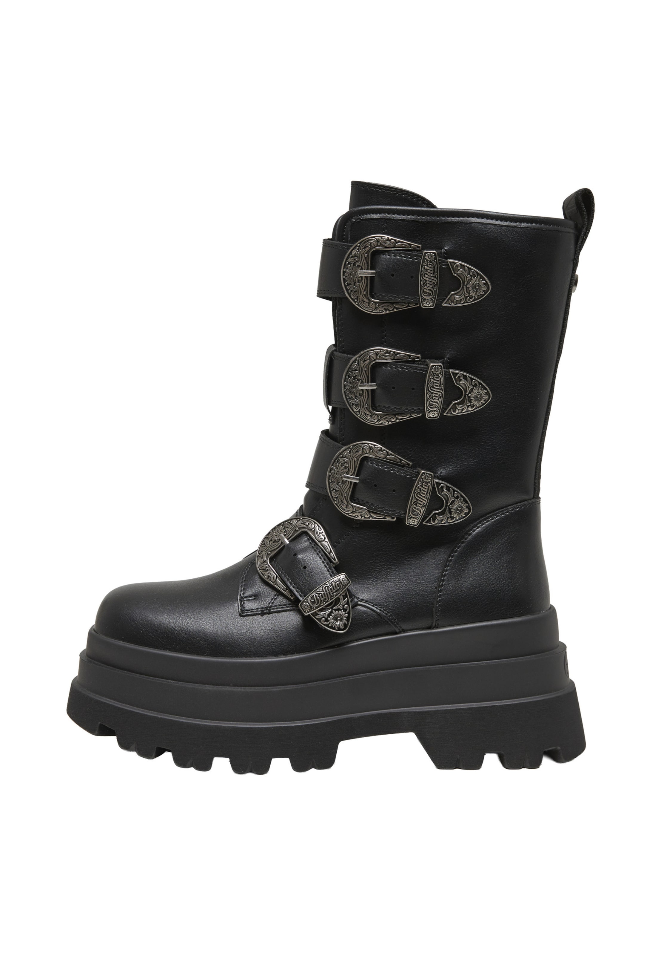 Boots 'JUPITER WEST MB' BUFFALO en noir : devant