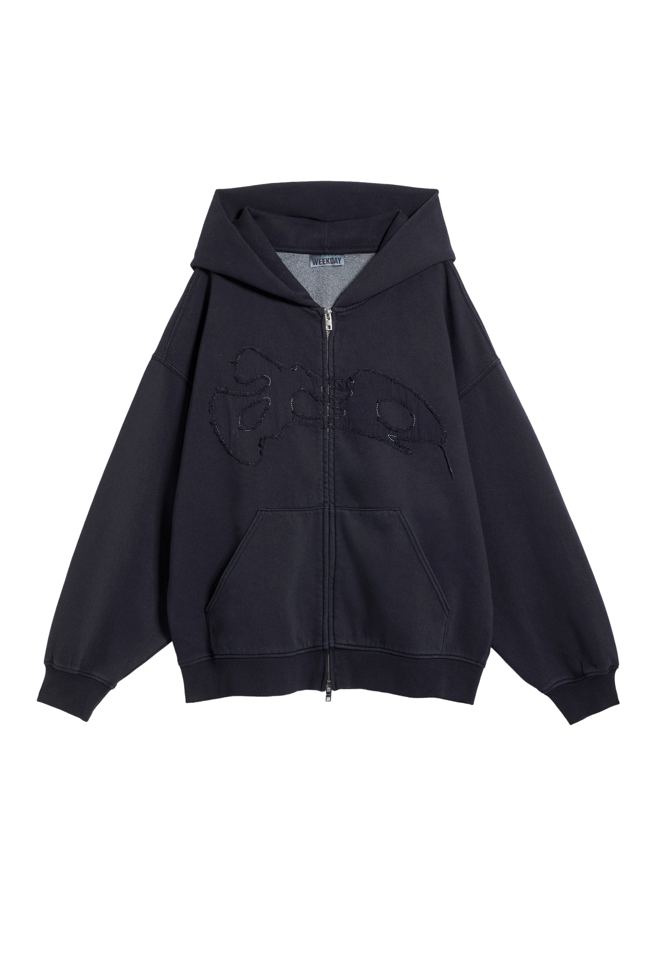 Giacca di felpa 'Tony' in XS WEEKDAY di colore navy, Visualizzazione prodotti