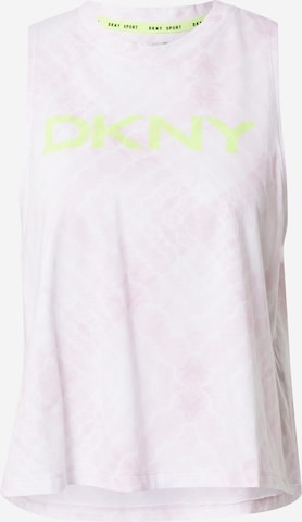 DKNY Performance Sporttop 'Shibori' in Pink: predná strana