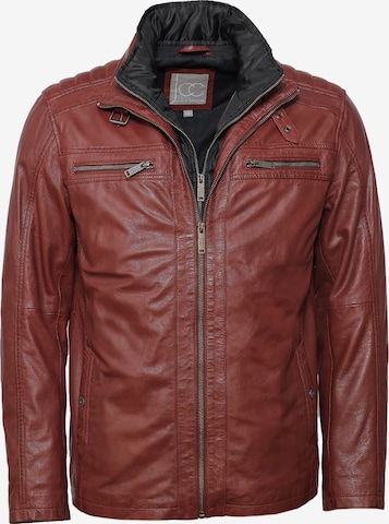 Veste mi-saison JCC en rouge : devant