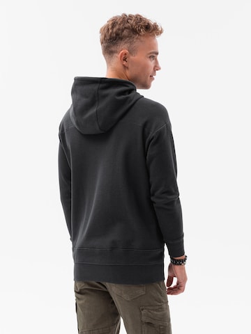 Sweat-shirt Ombre en noir
