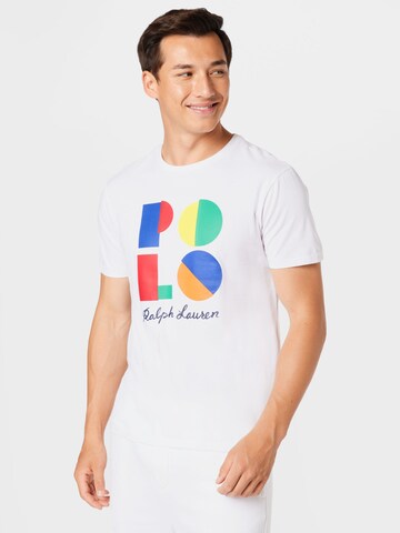 Polo Ralph Lauren T-Shirt in Wit: voorkant