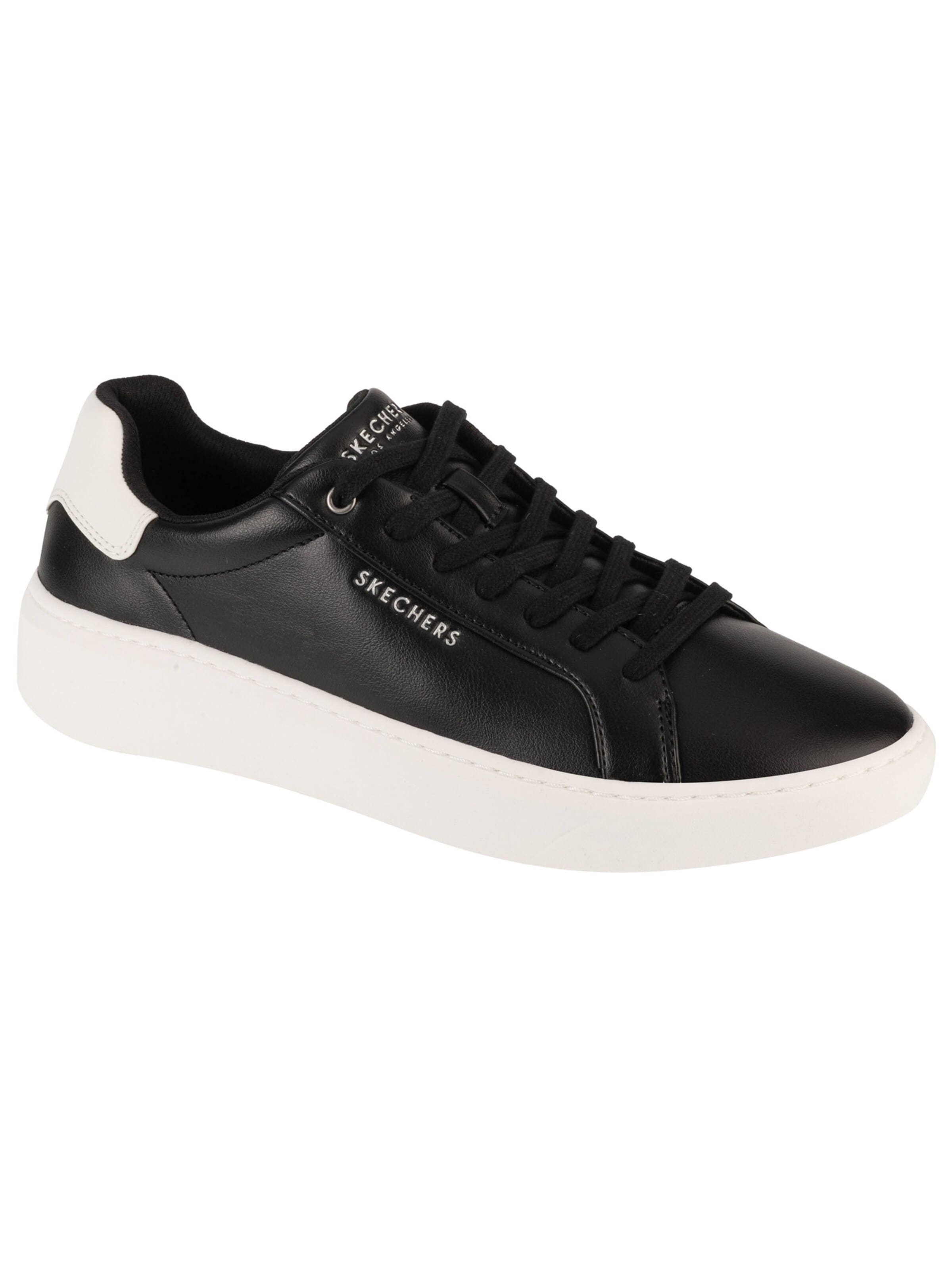 SKECHERS Sneakers laag 'Skechers Court Break - Suit Sneaker' in Zwart