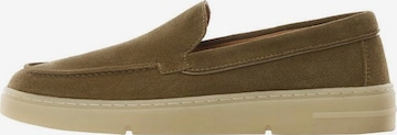 MANGO MAN Moccasins 'Easy' in Green: front