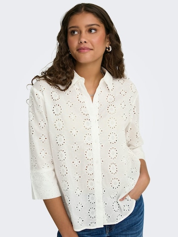 Jaqueline de Yong Blouse 'Tallie' in Wit