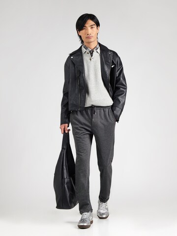 Tapered Pantaloni 'ONSLINUS' di Only & Sons in grigio