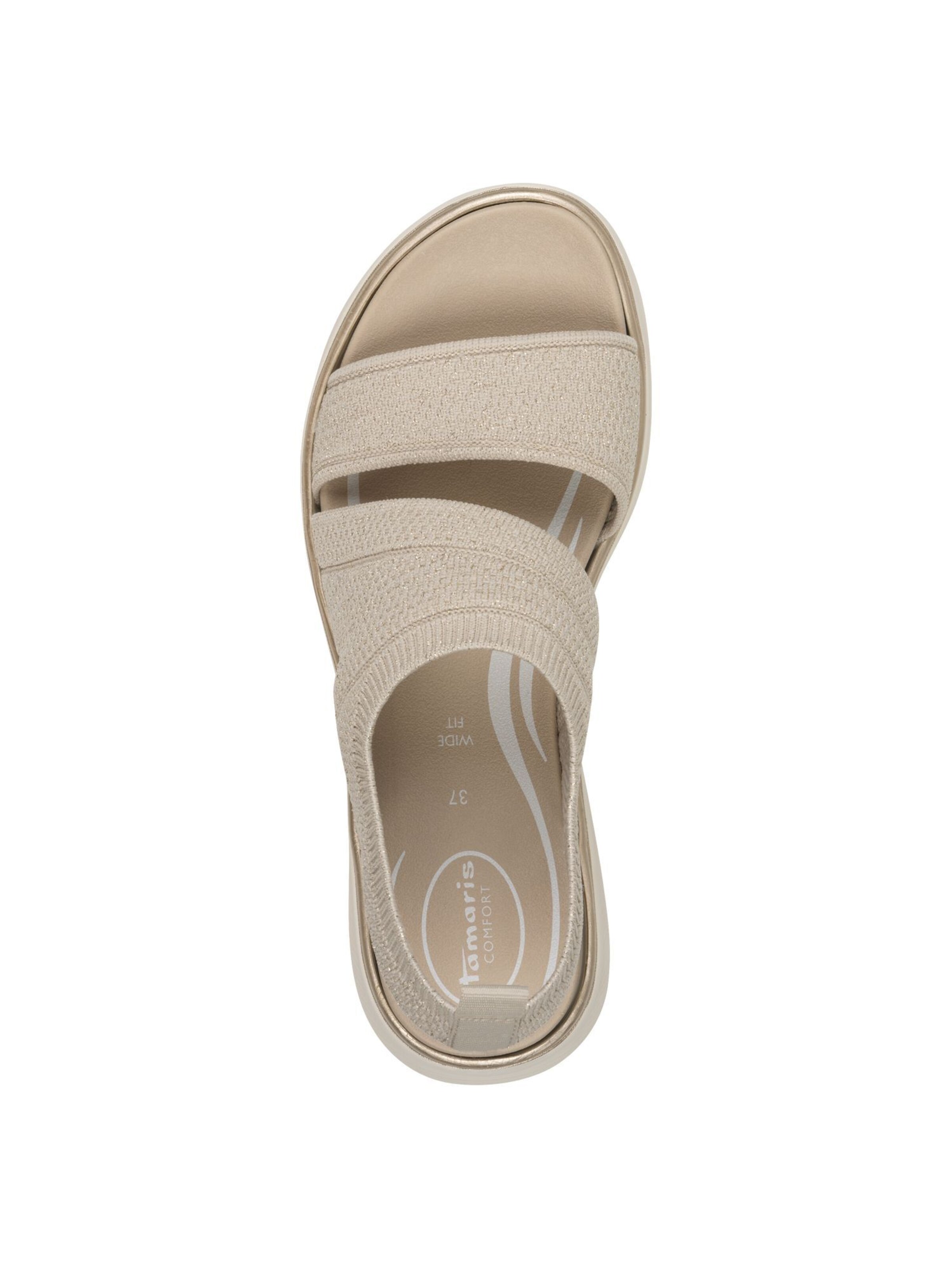Sandales Tamaris en beige