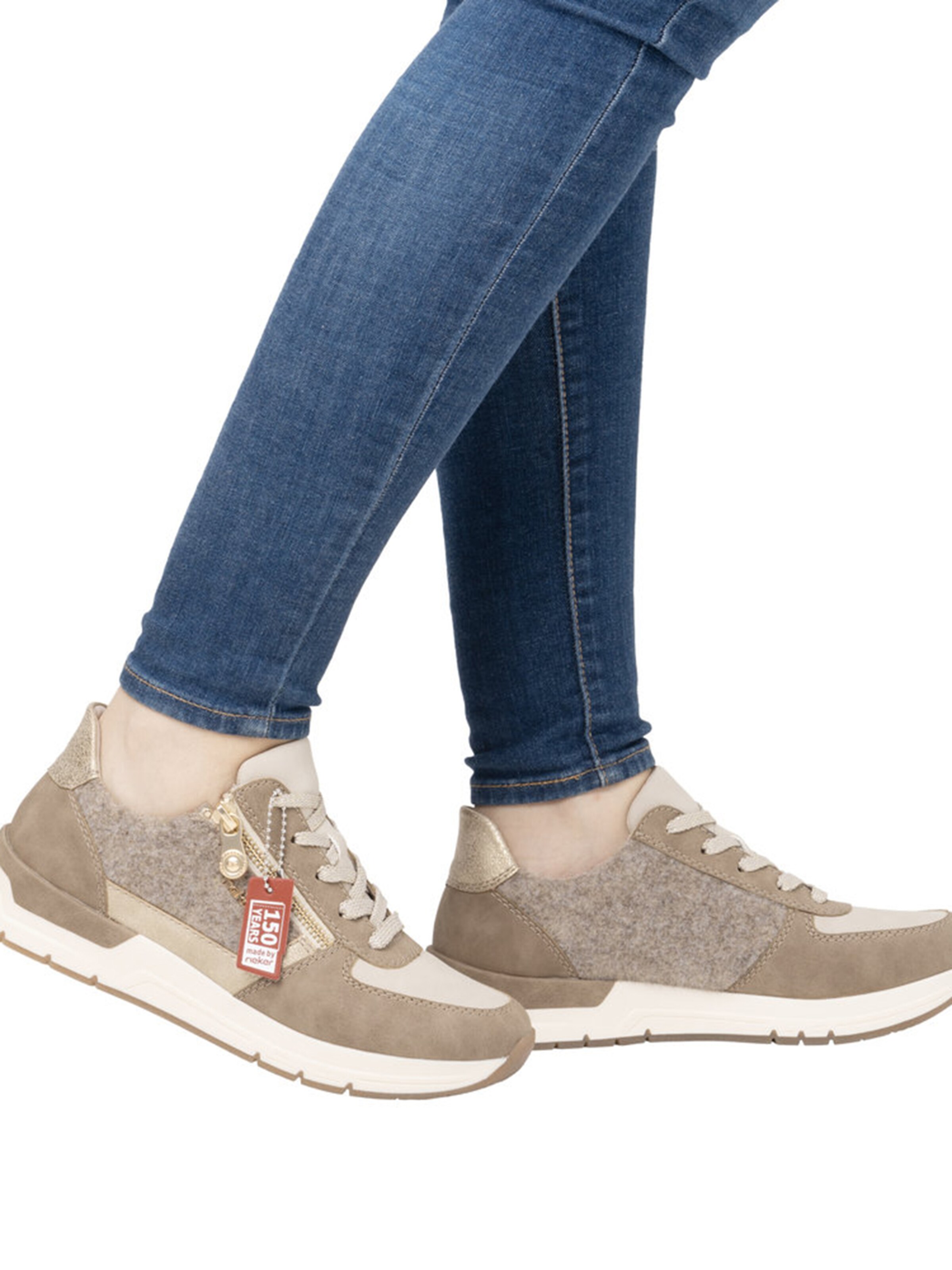 Rieker Matalavartiset tennarit värissä harmaa