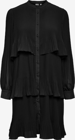 Abito camicia 'Kalaya' di Y.A.S in nero: frontale