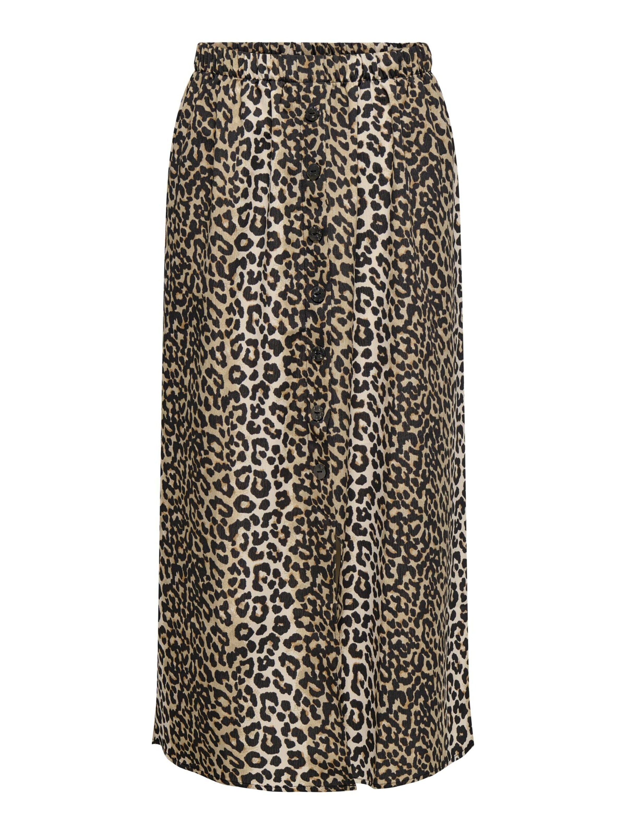 Jupe 'ONLNova' ONLY en marron : devant