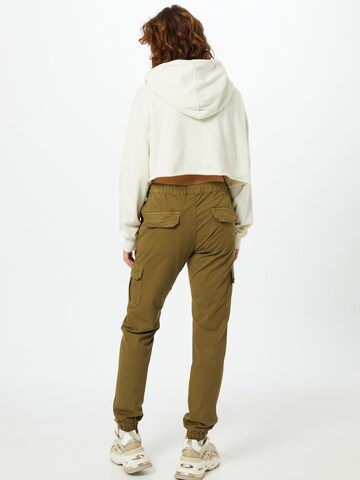 Effilé Pantalon cargo Urban Classics en vert