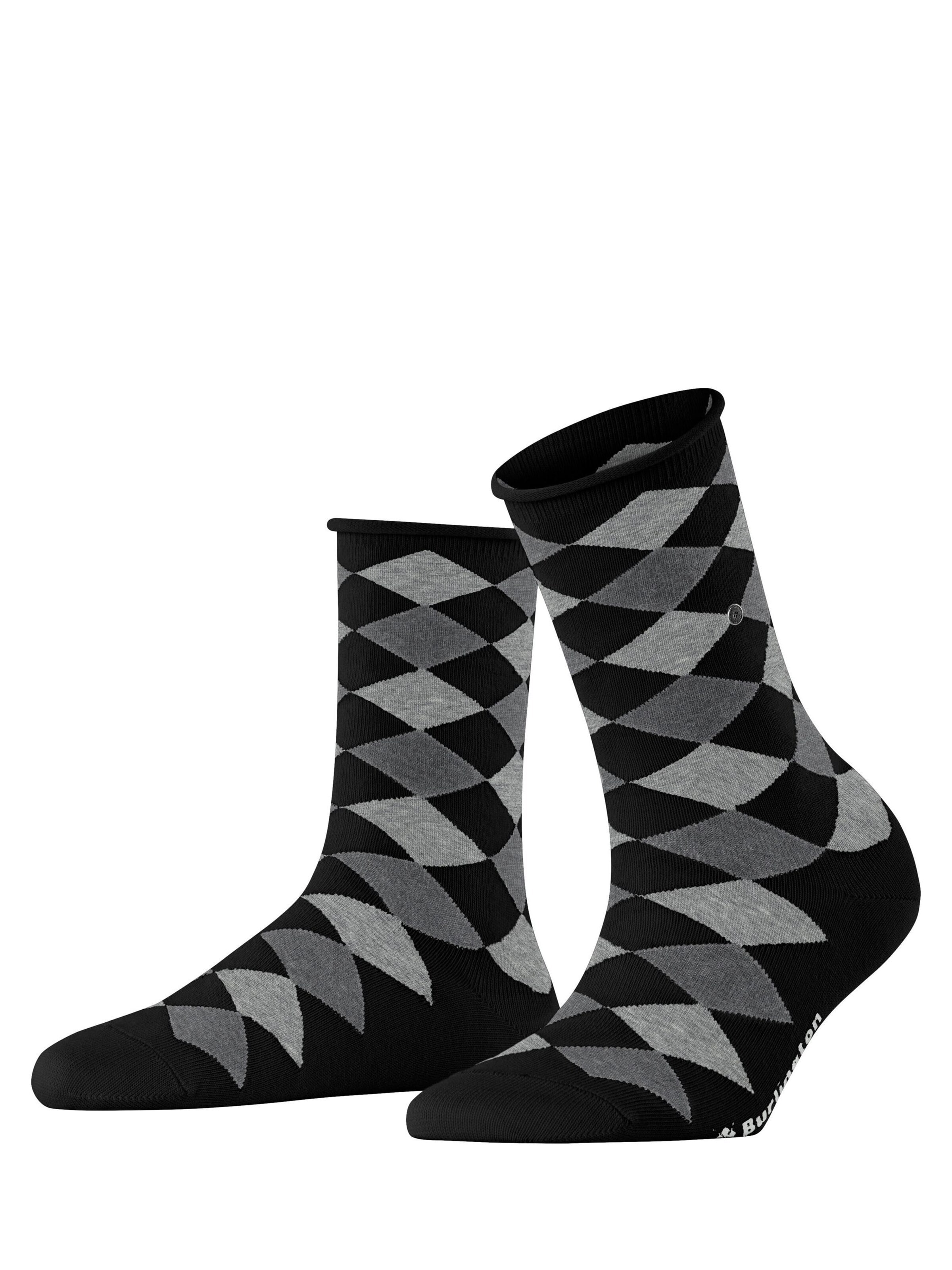BURLINGTON Socken 'Sandy'‌ in Schwarz: Vorderseite