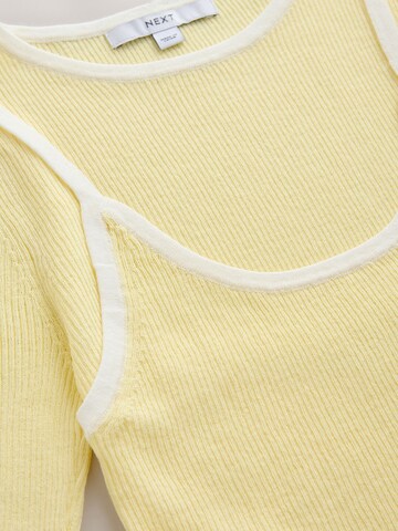 Pull-over Next en jaune
