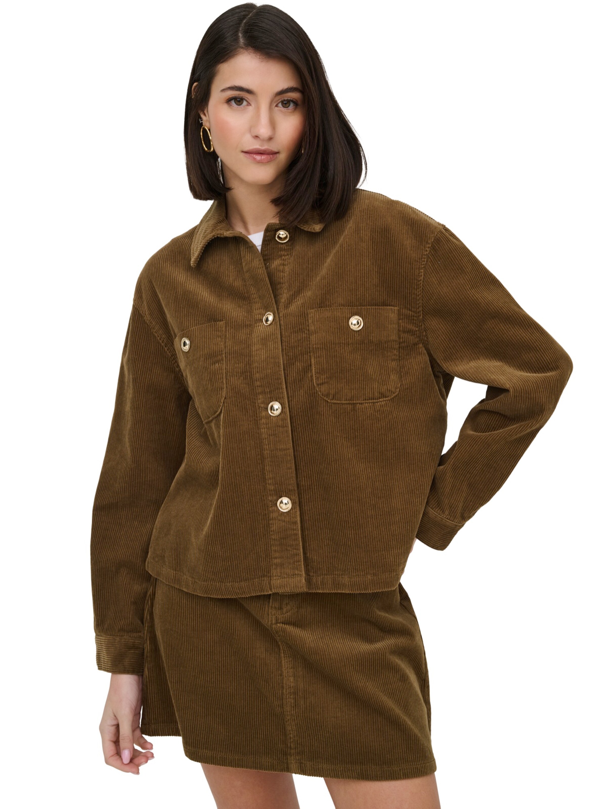 JDY Kurtka przejściowa 'JDYSHIRAZ' w kolorze brązowy