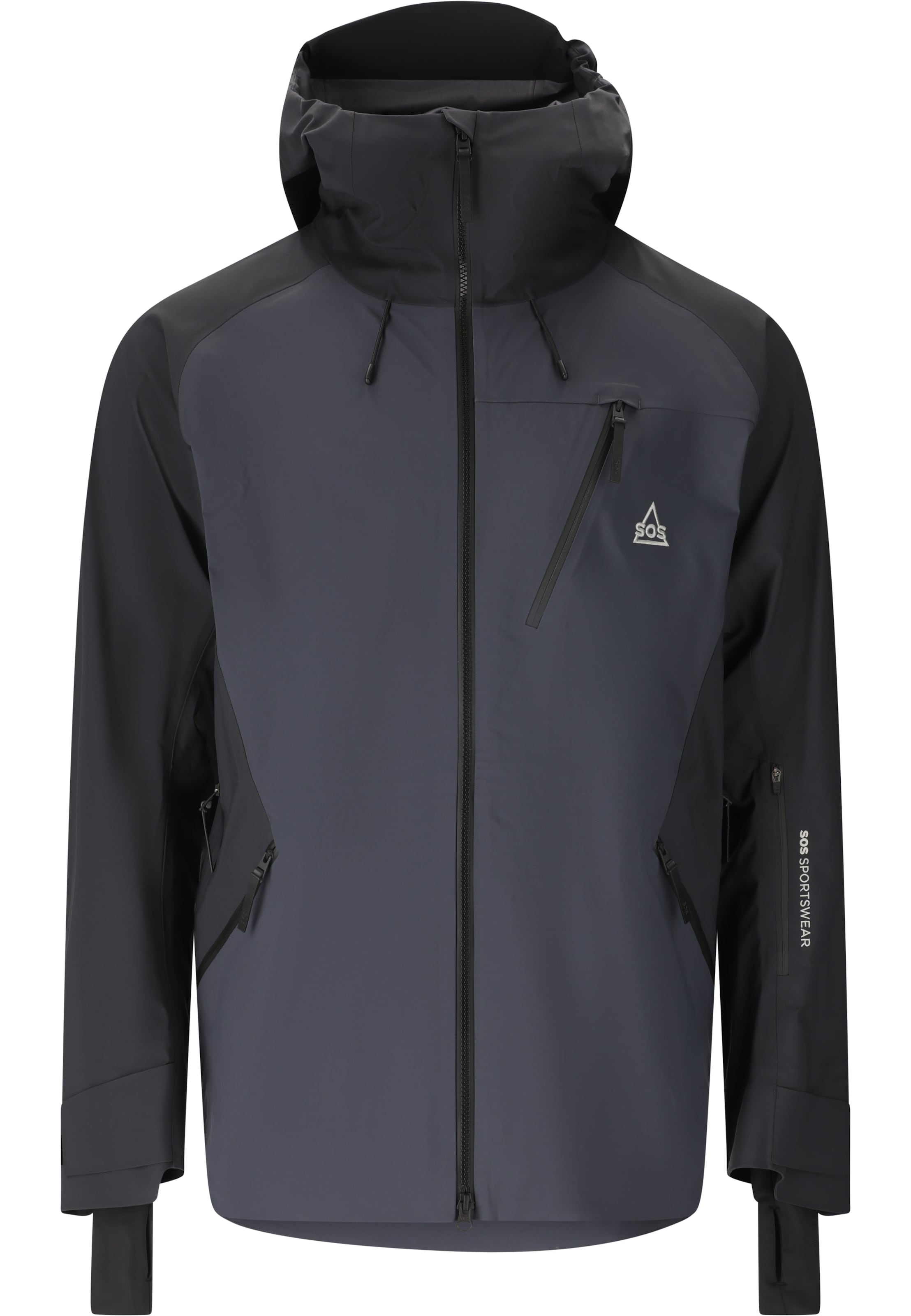 SOS Sportjas 'Unbound' in Blauw: voorkant