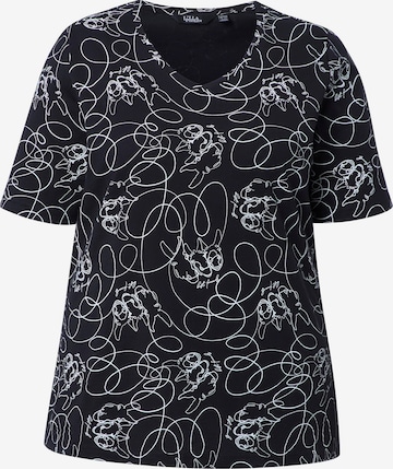 Ulla Popken Shirt in Black: front
