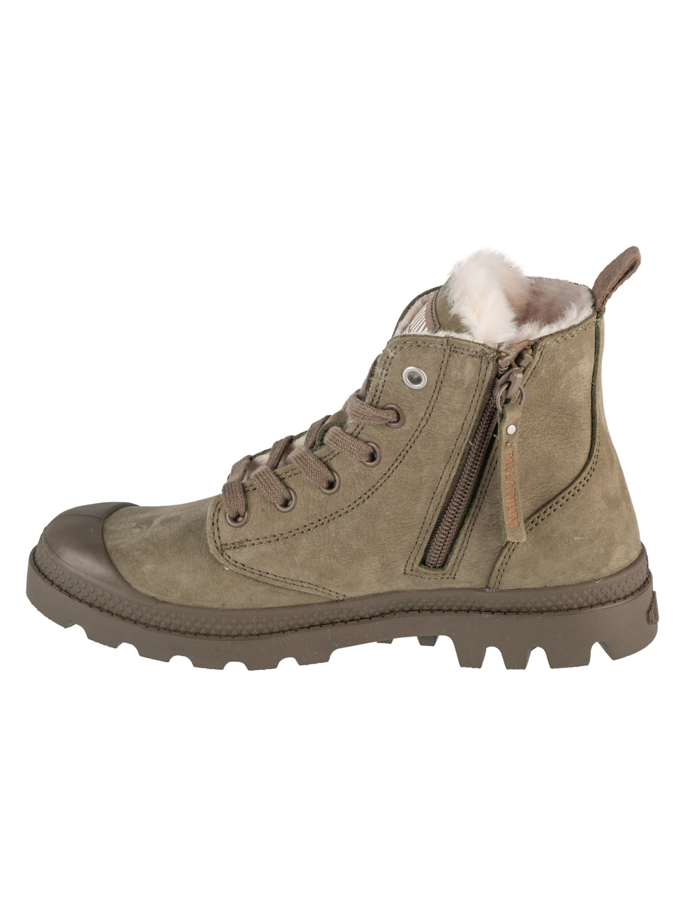 Palladium High-top trainers 'Pampa Hi Zip WL' in Green