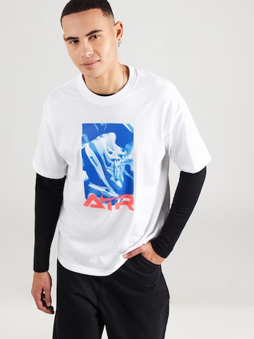 Nike Sportswear Shirt 'AIR' in Wit: voorkant