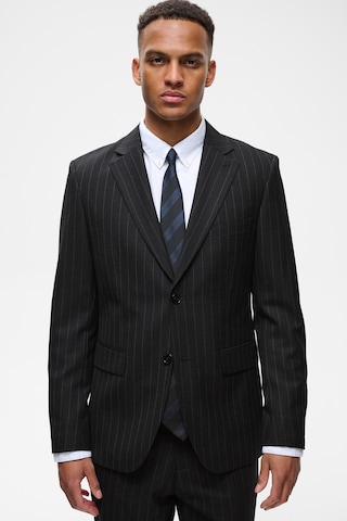 Matinique - Regular Fit Jaqueta de negócios em cinzento: frente