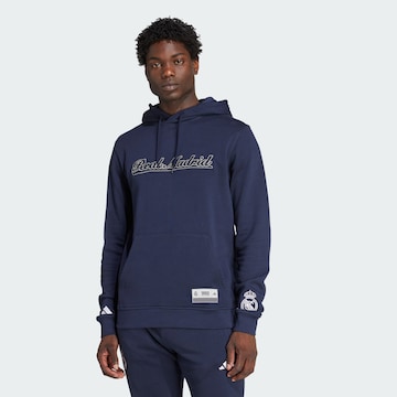 ADIDAS ORIGINALS Sweatshirt 'Real Madrid US Pack' in Blau: Vorderseite