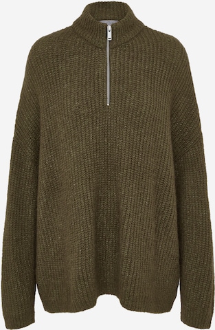 LeGer by Lena Gercke - Pullover 'Inge' em verde: frente