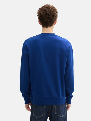 TOM TAILOR DENIM Sweatshirt in Blauw