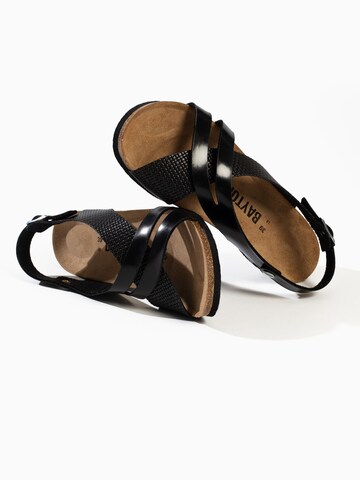 Bayton Sandal 'Lucena' i svart