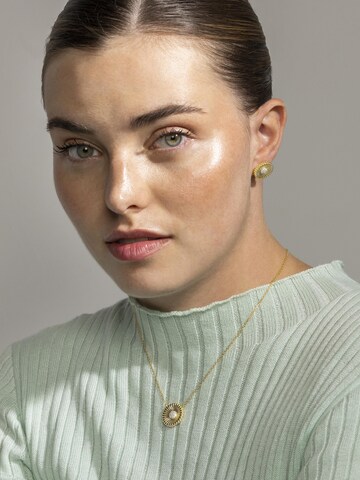 Luxenter Øreringe 'OLIE' i hvid