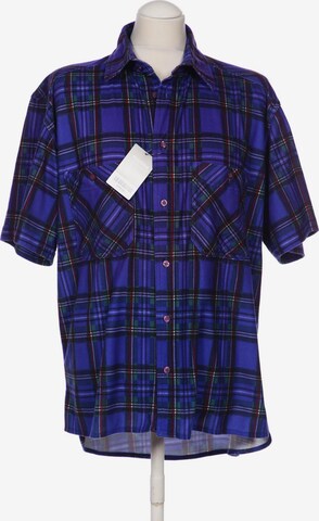 ODLO Button Up Shirt in M in Blue: front