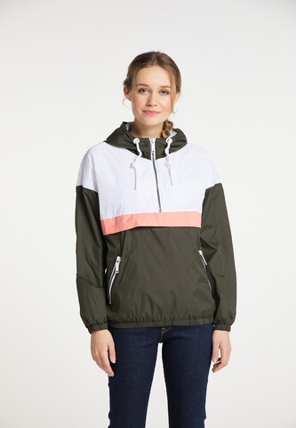 DreiMaster Maritim Between-Season Jacket in Green: front