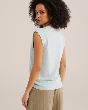 WE Fashion Shirt in Blauw